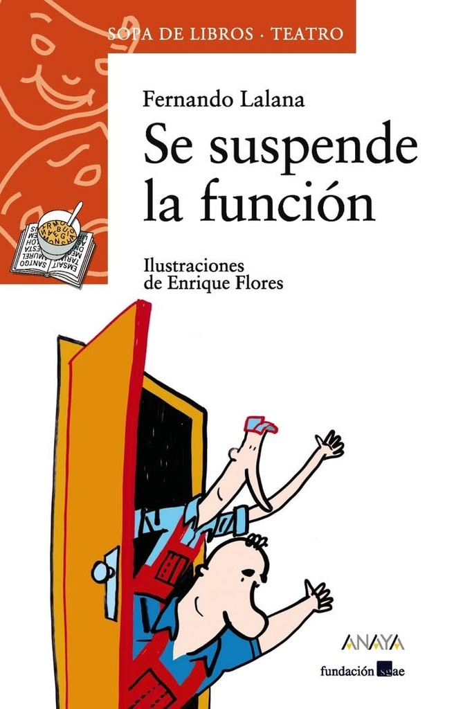 SE SUSPENDE LA FUNCION (SOPA DE LIBROS)