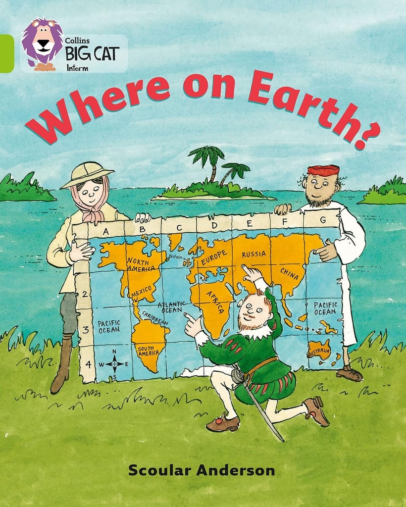 COLLINS BIG CAT : WHERE ON EARTH ? (LIME/BAND 11)