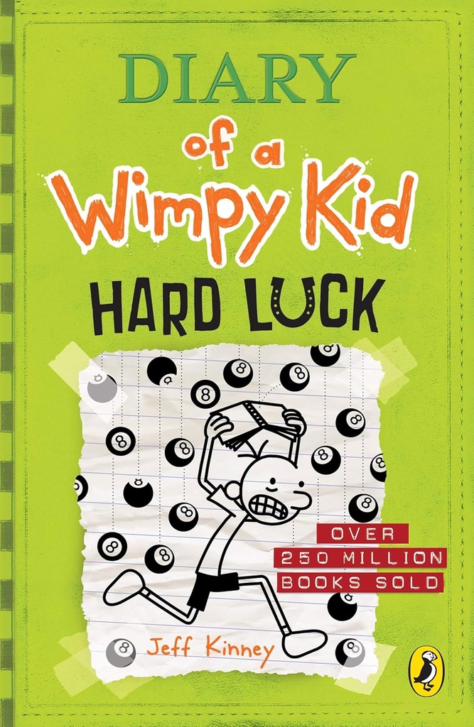 DIARY OF A WIMPY KID : HARD LUCK (BOOK 8) N.E