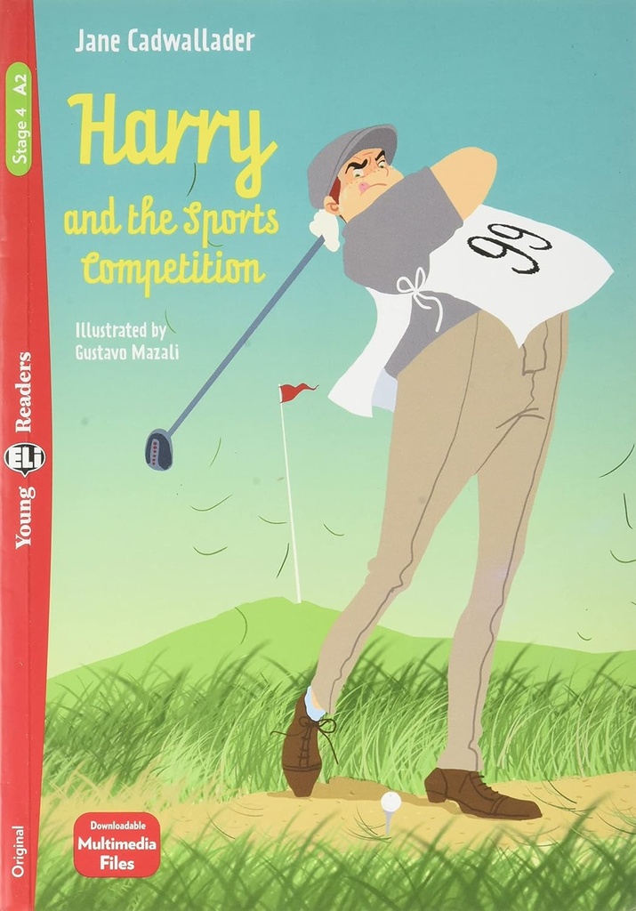 ELI YOUNG : HARRY & THE SPORTS COMPETITION (FLYERS)+DOWNLOADABLE AUDIO