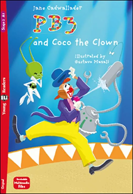 ELI YOUNG : PB3 & COCO THE CLOWN (MOVERS STARTERS)+DOWNLOADABLE AUDIO