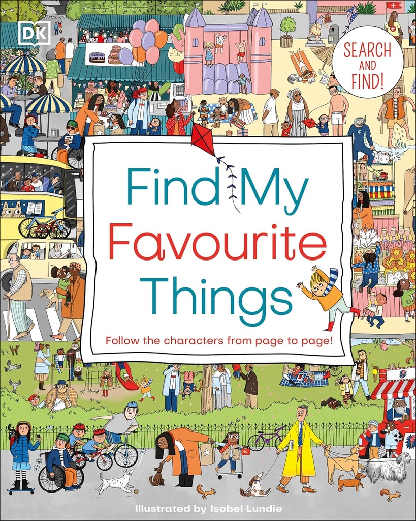 FIND MY FAVOURITE THINGS (BOARD BOOK)