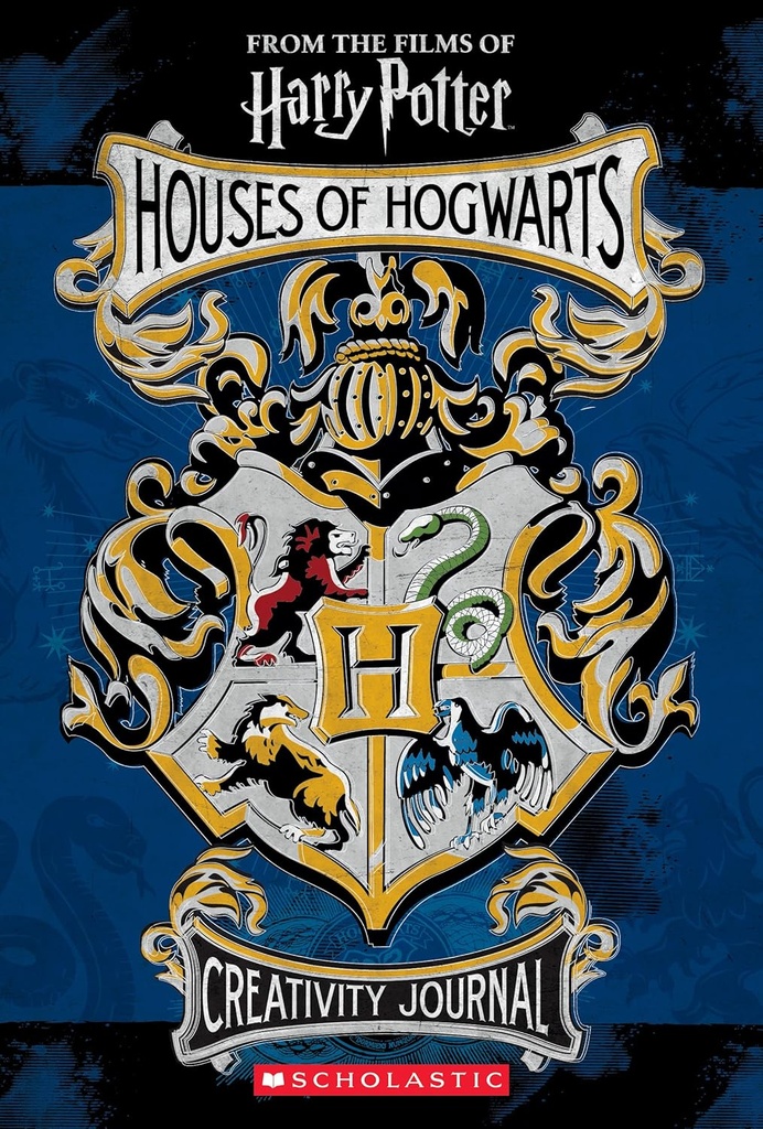 HOUSES OF HOGWARTS CREATIVITY JOURNAL (HARRY POTTER) HARDBACK