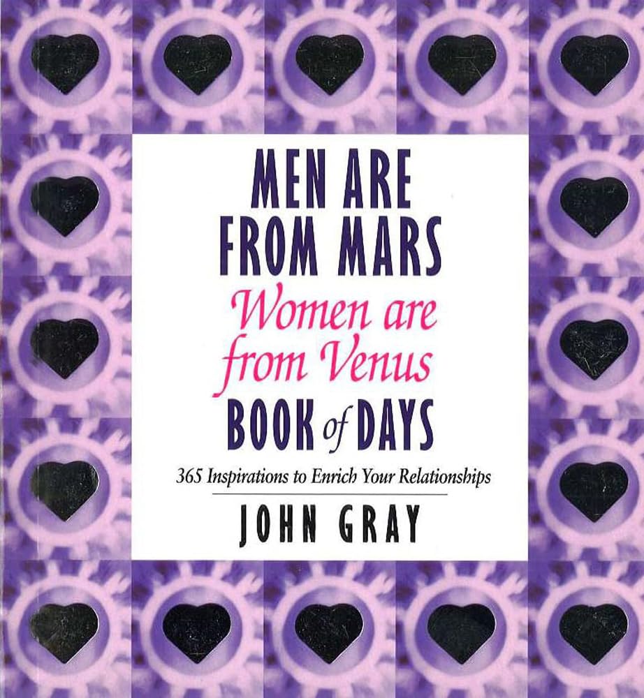 MEN ARE FROM MARS,WOMEN ARE FROM VENUS BOOK OF DAYS
