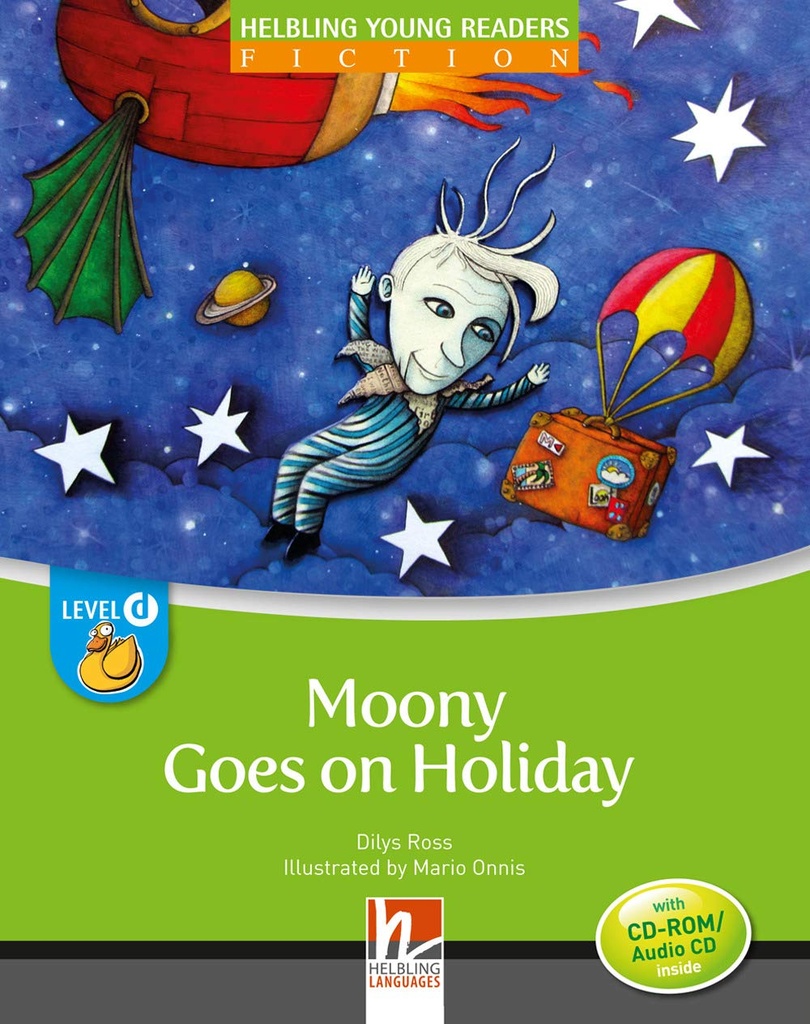MOONY GOES ON HOLIDAY+CD-ROM/CD