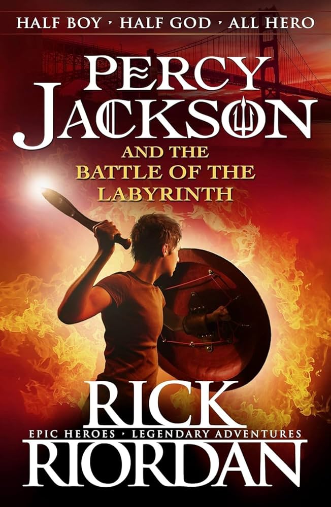 PERCY JACKSON & THE BATTLE OF THE LABYRINTH (BOOK 4)