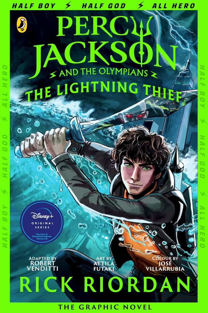 PERCY JACKSON & THE LIGHTNING THIEF (BOOK 1) THE GRAPHIC NOVEL