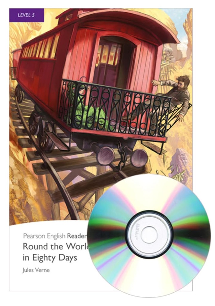 ROUND THE WORLD IN EIGHTY DAYS (L.5)+MP3