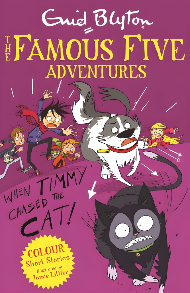 THE FAMOUS FIVE COLOUR SHORT STORIES : WHEN TIMMY CHASED THE CAT