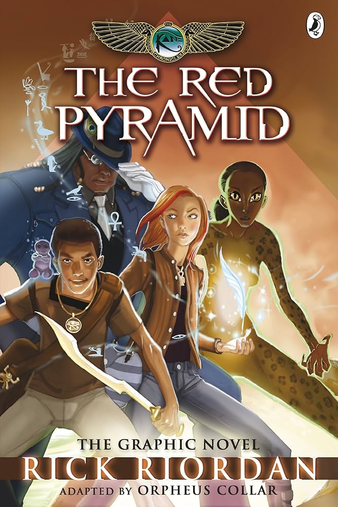 THE KANE CHRONICLES: THE RED PYRAMID (THE GRAPHIC NOVEL)