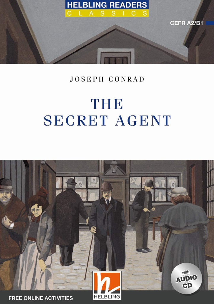 THE SECRET AGENT (LEVEL 4)+CD & FREE ONLINE ACTIVITIES