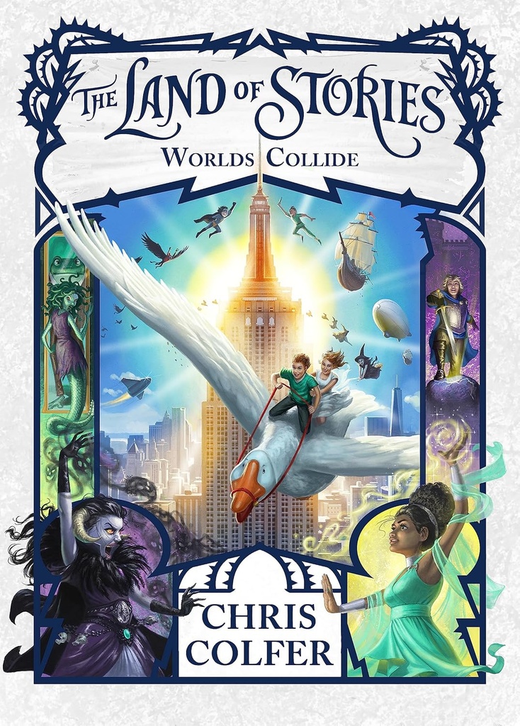 WORLDS COLLIDE (THE LAND OF STORIES BOOK 6)