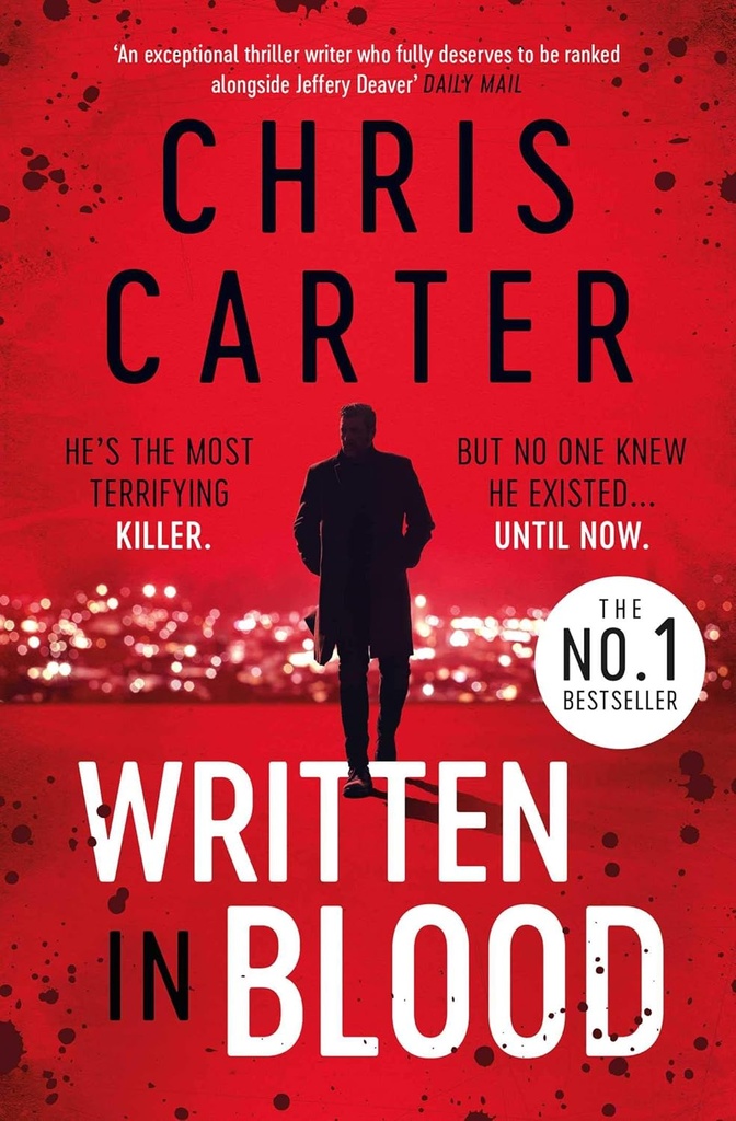 WRITTEN IN BLOOD ( THE ROBERT HUNTER SERIES BOOK 11 )