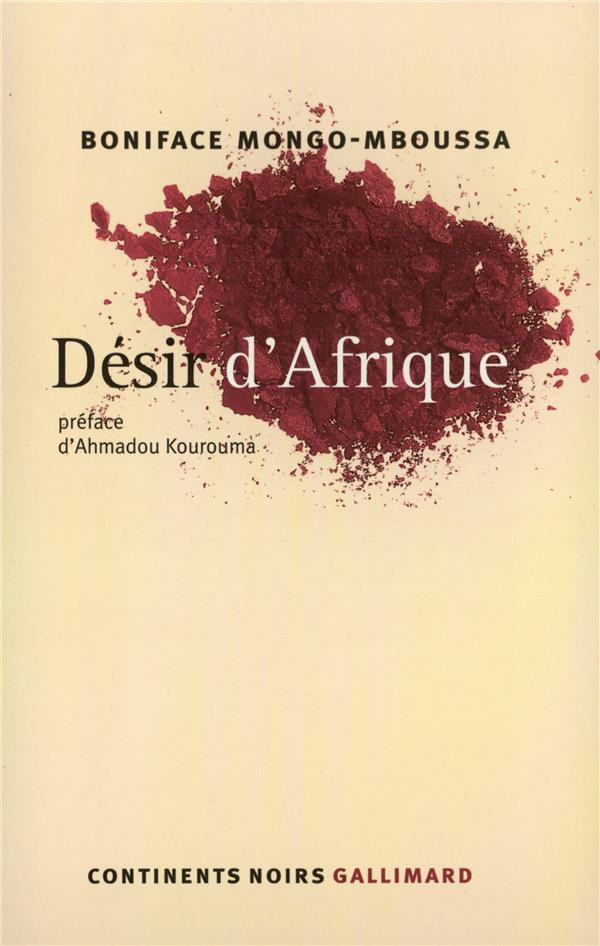DESIR D'AFRIQUE