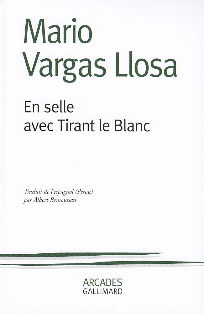 EN SELLE AVEC TIRANT LE BLANC