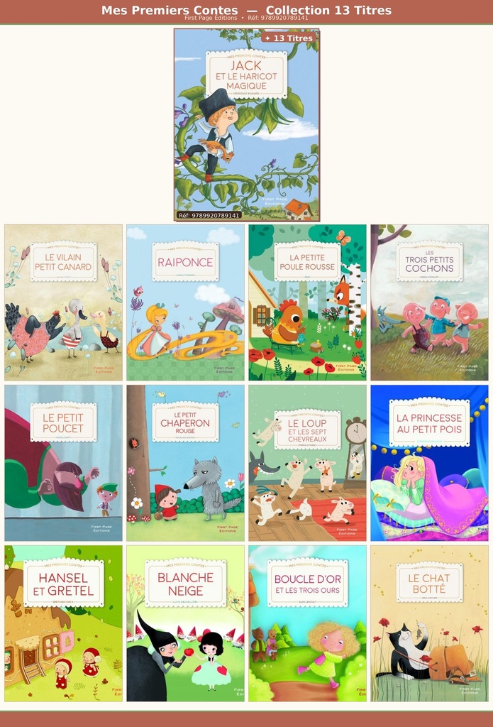 MES PREMIERS CONTES (13 TITRES)