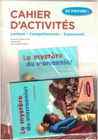 QUE D'HISTOIRES! LE MYSTÈRE DU MARRONIER + CAHIER D'ACTIVITES (PACK)
