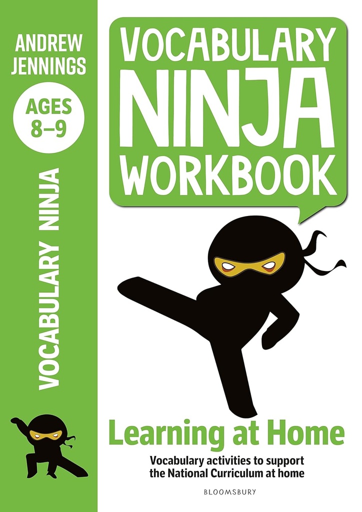 VOCABULARY NINJA WBK FOR AGES (8-9 YEARS)