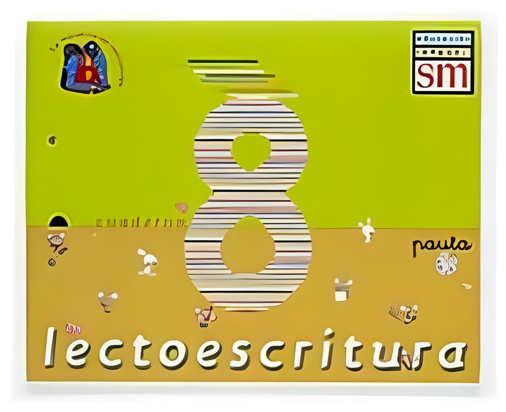 CUADERNOS LECTOESCRITURA 8 VERSION PAUTA