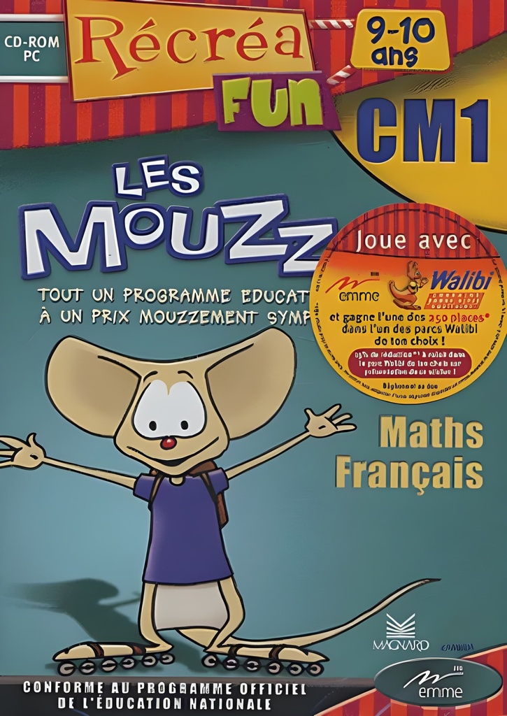 LES MOUZZ MATHS FRANÇAIS CM1 CD PC