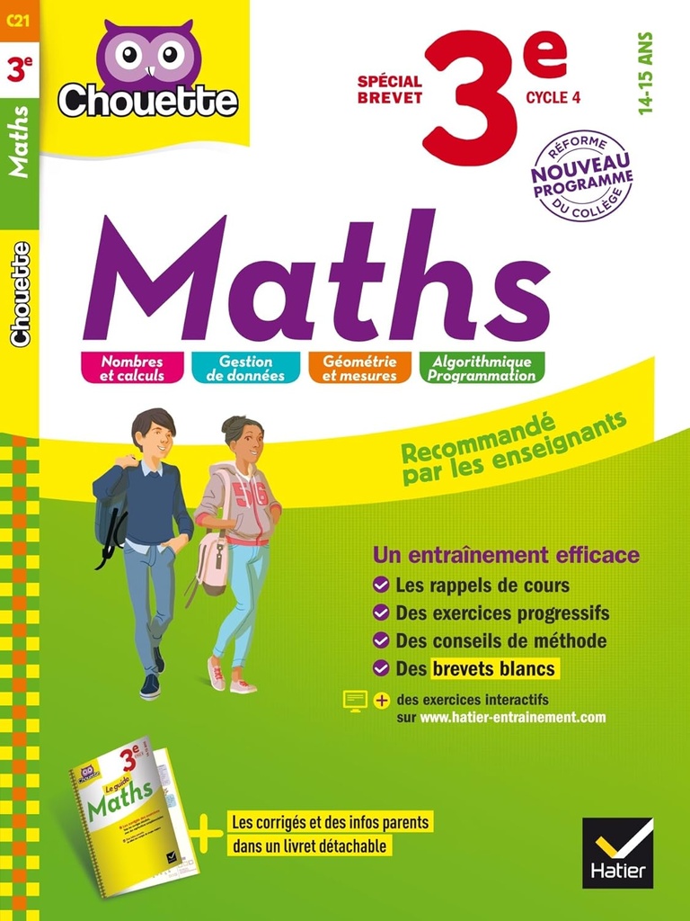 CHOUETTE MATHS 3ÈME SPECIAL BREVET