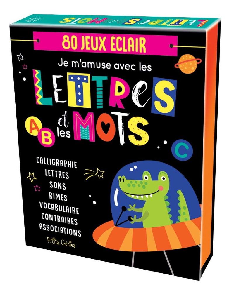 MEGA JEUX POUR LES VACANCES : JE M'AMUSE AVEC LES LETTRES!