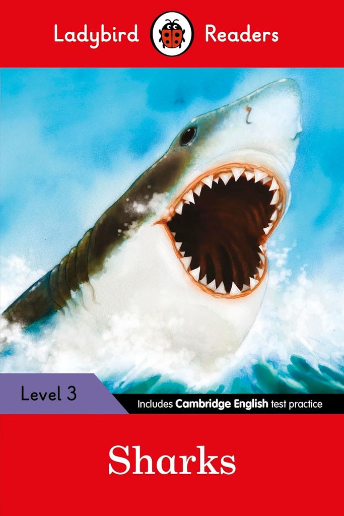 LADYBIRD READERS : SHARKS - BOOK - Level 3