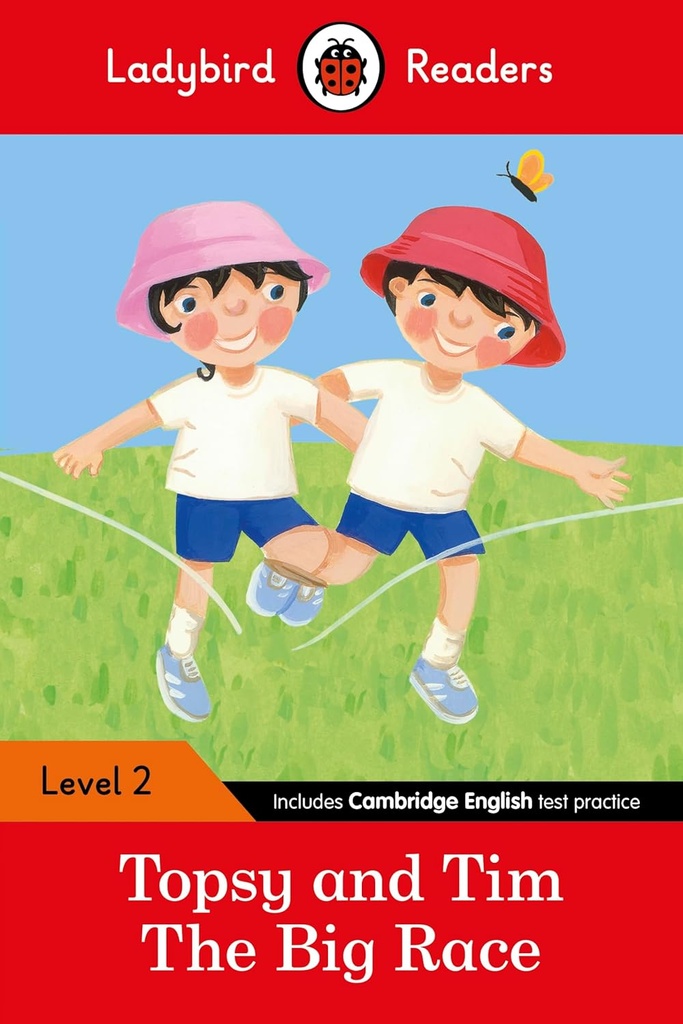 LADYBIRD READERS : TOPSY & TIM THE BIG RACE - BOOK - Level 2