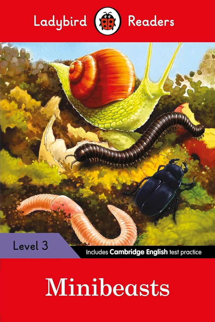 LADYBIRD READERS : MINIBEASTS - BOOK - Level 3