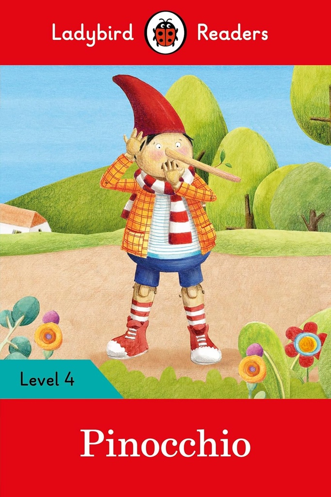 LADYBIRD READERS : PINOCCHIO - BOOK - Level 4