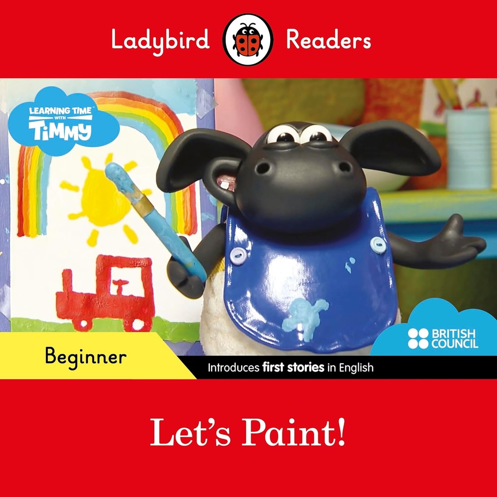 LADYBIRD READERS : LET'S PAINT! - BOOK - Beginner