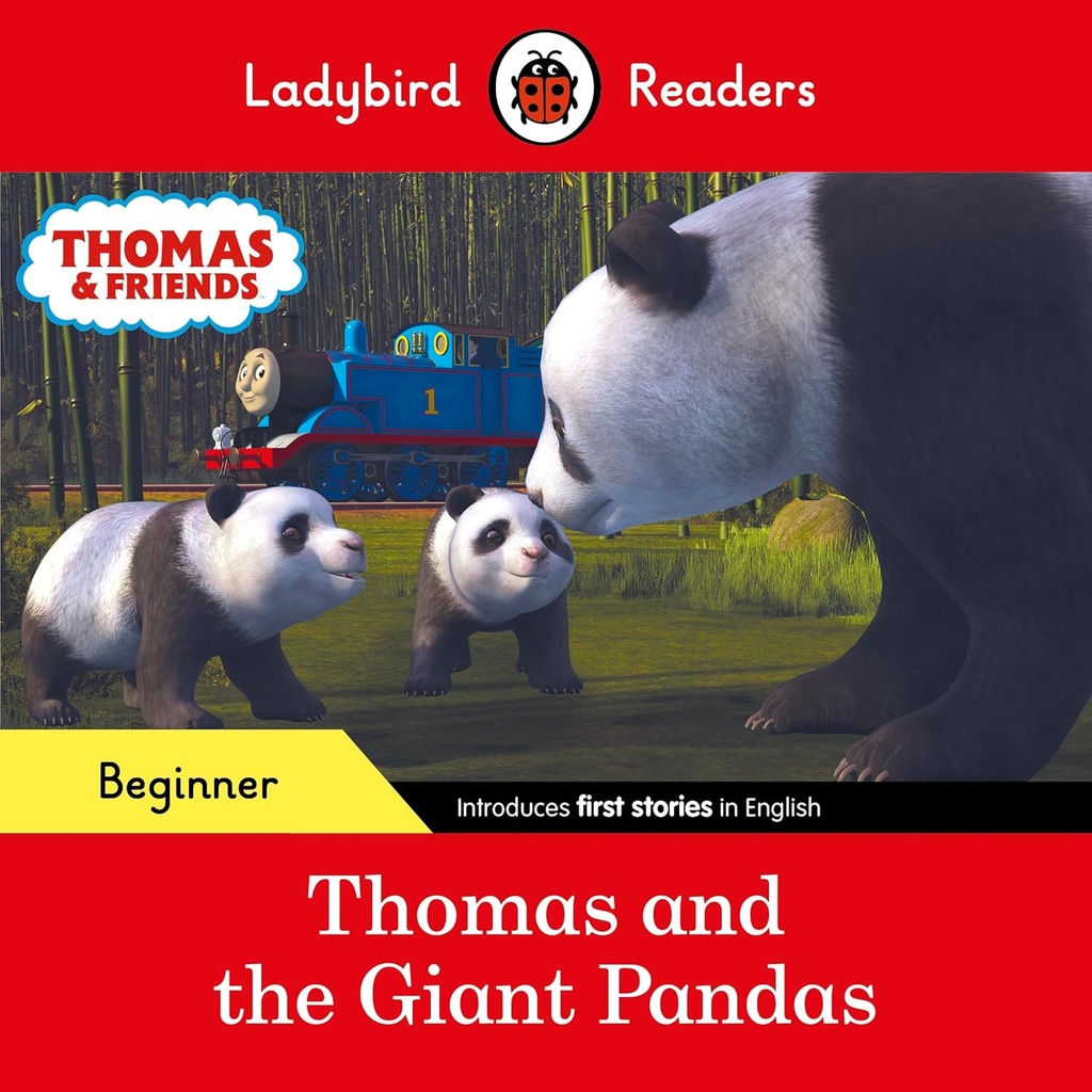 LADYBIRD READERS : THOMAS & THE GIANT PANDAS  - BOOK - Beginner