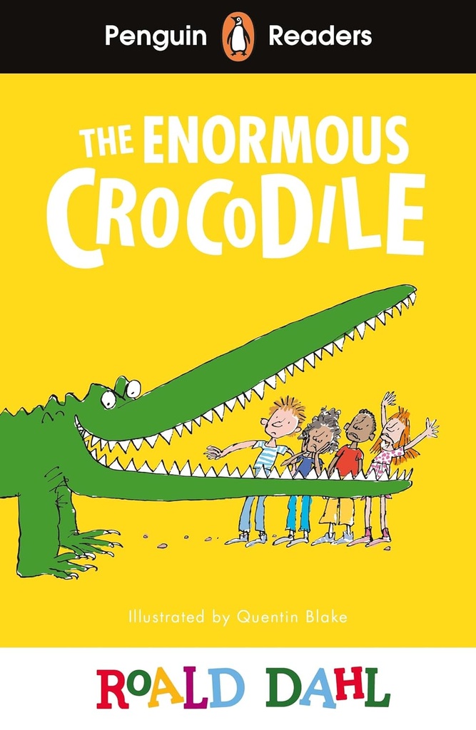 PENGUIN READERS : THE ENORMOUS CROCODILE - BOOK - Level 1