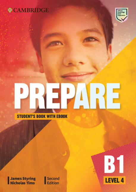 PREPARE  - STUDENT'S BOOK WITH EBOOK - 4 - B1