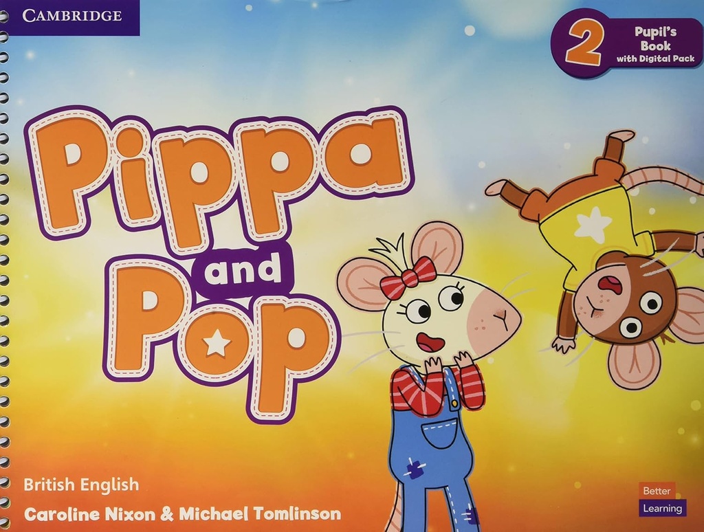 PIPPA & POP - PUPIL'S BOOK WITH DIGITAL PACK - 2