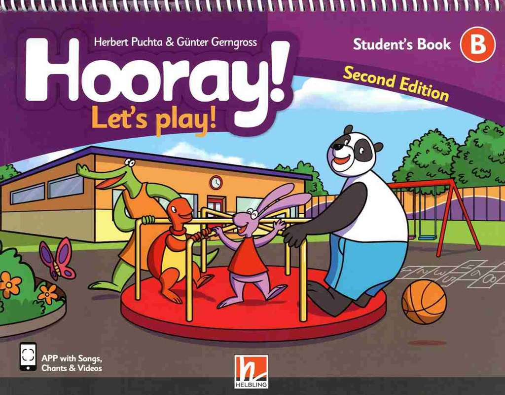 HOORAY! LET'S PLAY! - STUDENT'S BOOK WITH APP AND STICKERS - B