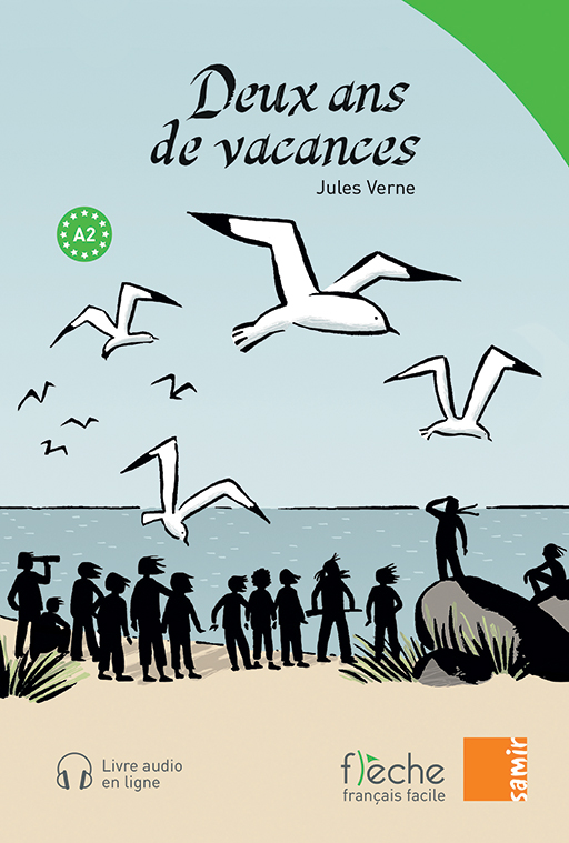 FLÈCHE : DEUX ANS DE VACANCES - BOOK - Niveau A2