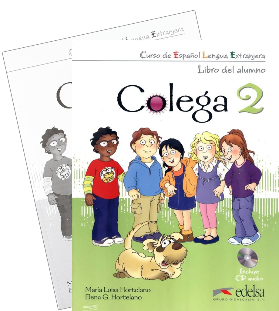 COLEGA - LIBRO DEL ALUMNO + LIBRO DE EJERCICIOS + CD (PACK) - 2