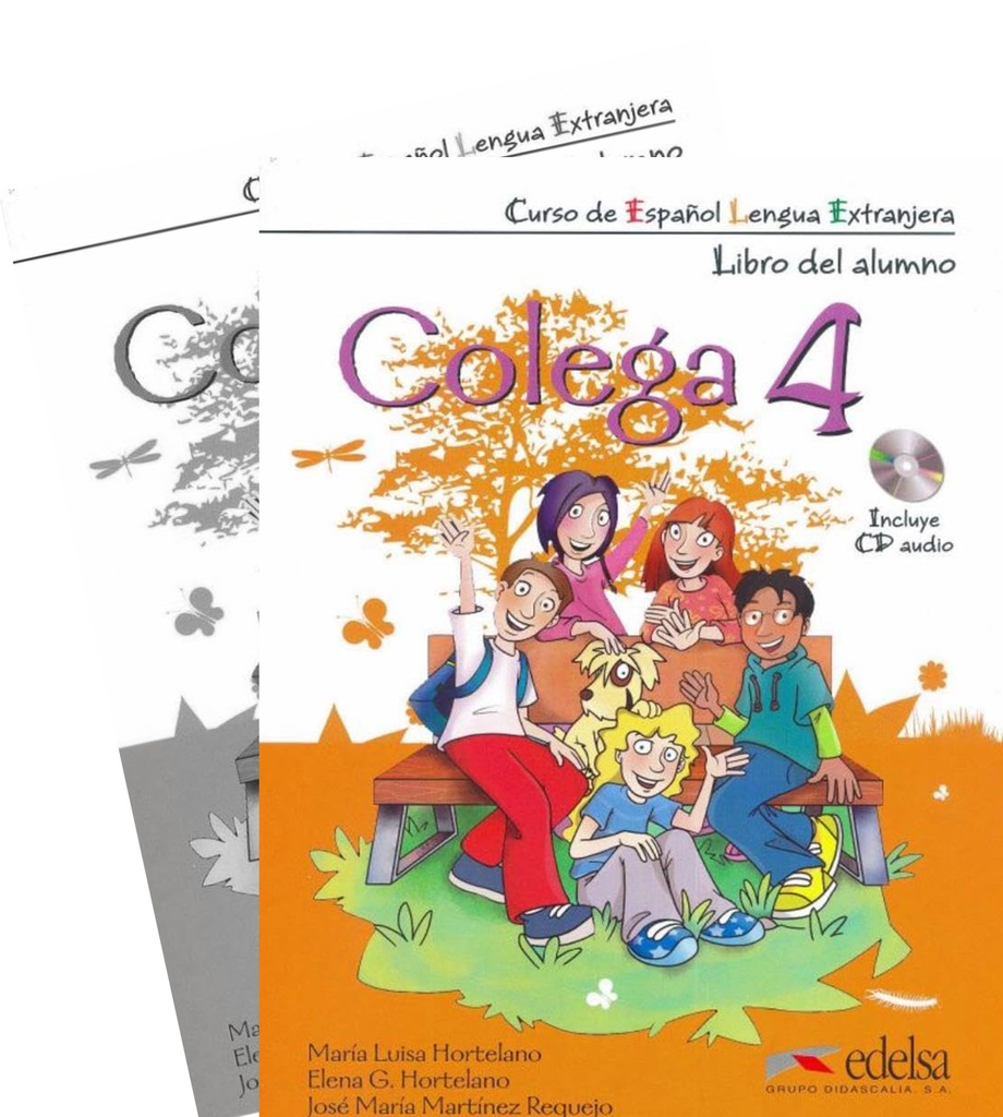 COLEGA - LIBRO DEL ALUMNO + LIBRO DE EJERCICIOS + CD (PACK) - 4