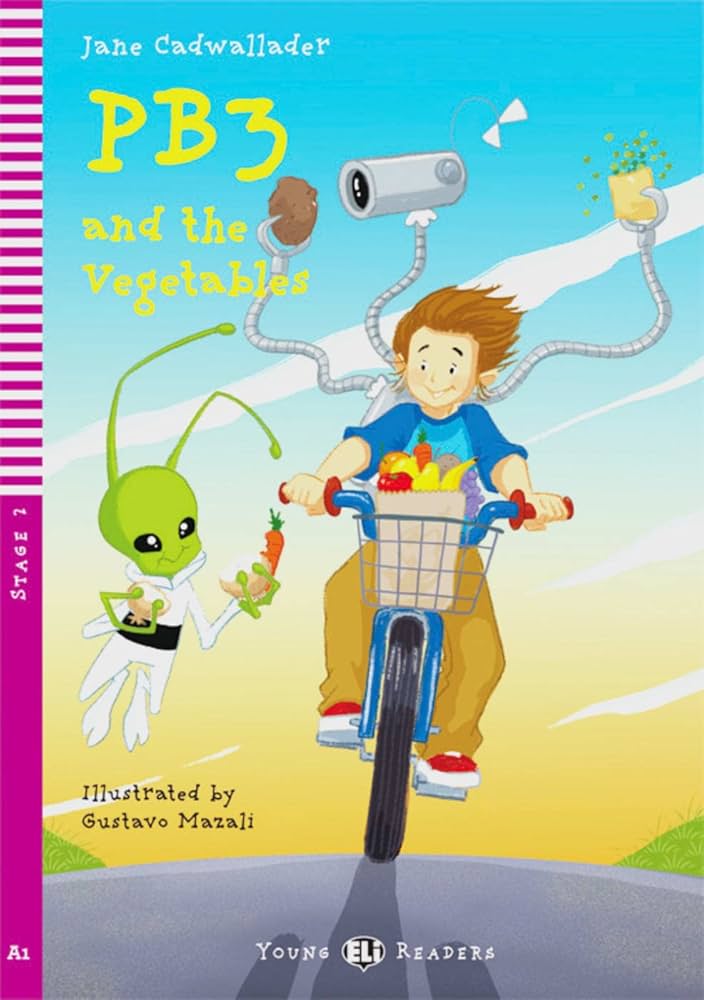 ELI POUSSINS : PB3 & LES LÉGUMES - BOOK WITH CD - Niveau 2