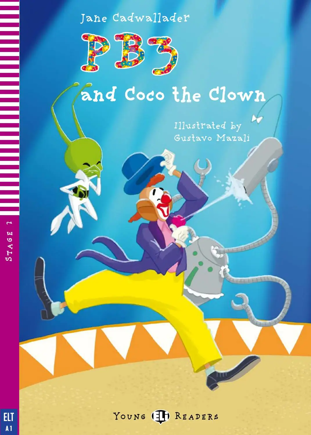 ELI YOUNG : PB3 & THE COCO CLOWN  - BOOK WITH CD - Movers Starters