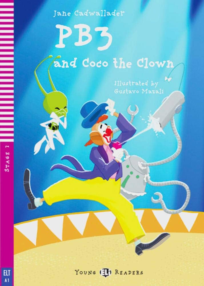 ELI POUSSINS : PB3 & COCO LE CLOWN - BOOK WITH CD - Niveau 2