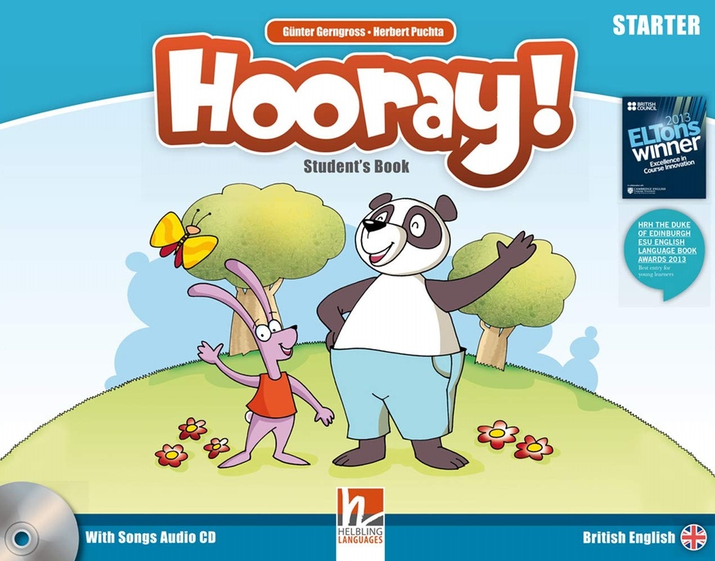 HOORAY! LET'S PLAY! STARTER SBK+SONGS AUDIO CD
