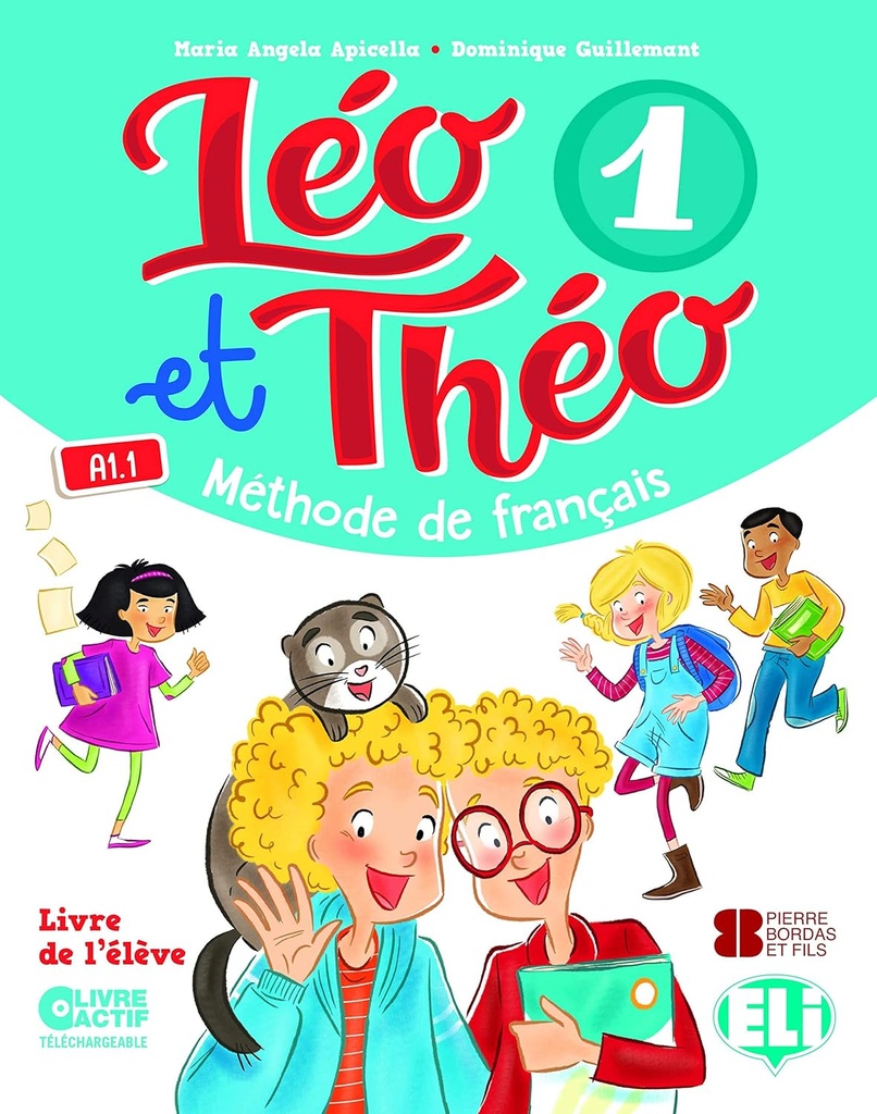 LÉO & THÉO - LIVRE DE L'ELÈVE+LIVRE ACTIF TÉLÉCHARGEABLE - 1