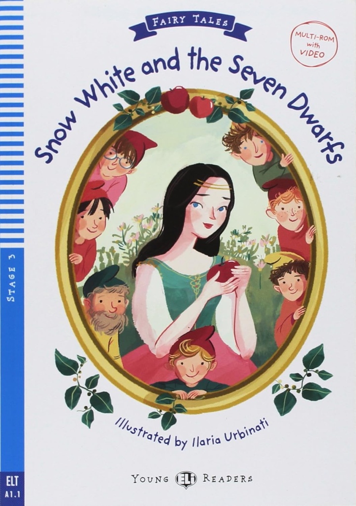 ELI YOUNG : SNOW WHITE & THE SEVEN DWARFS  - BOOK WITH VIDEO MULTI-ROM - Movers