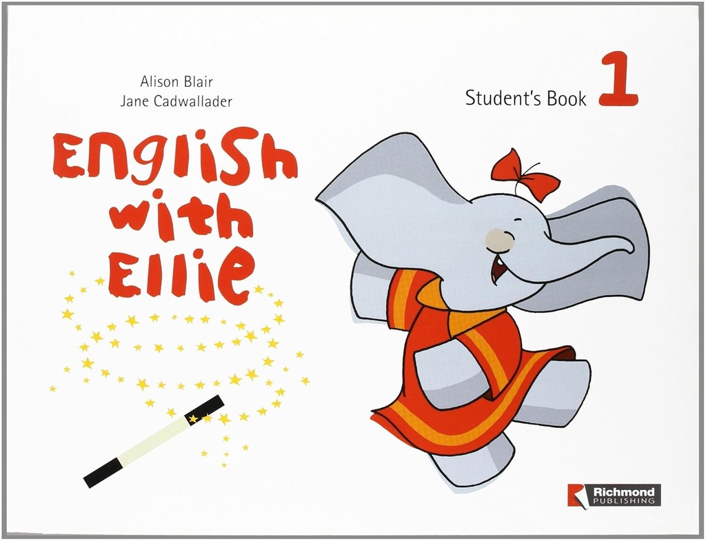 ENGLISH WITH ELLIE 1 SBK + STICKERS & CD