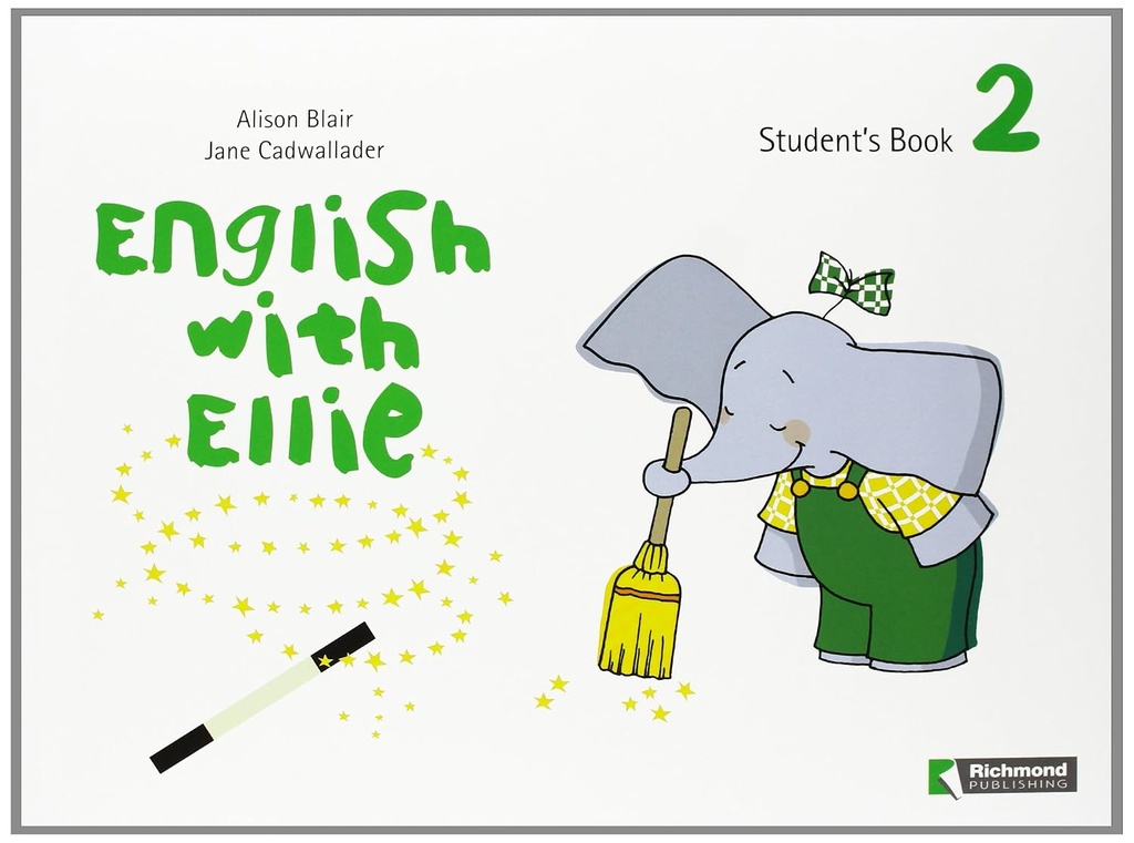ENGLISH WITH ELLIE 2 SBK + STICKERS & CD