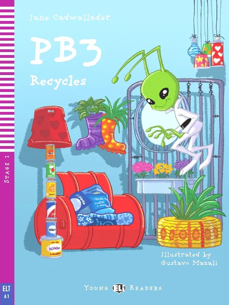 ELI YOUNG : PB3 RECYCLES  - BOOK WITH AUDIO TÉLÉCHARGEABLE - Starters/Movers