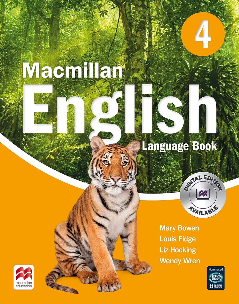 MACMILLAN ENGLISH 4 LANGUAGE BOOK