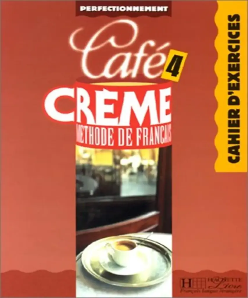 CAFE CRÈME 4 CAHIER D'EXERCICES